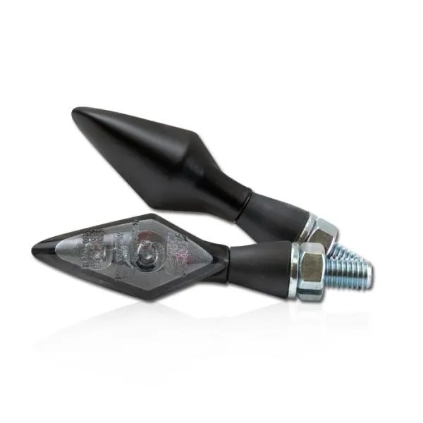 LED Blinker SPARK, schwarz, E-geprüft