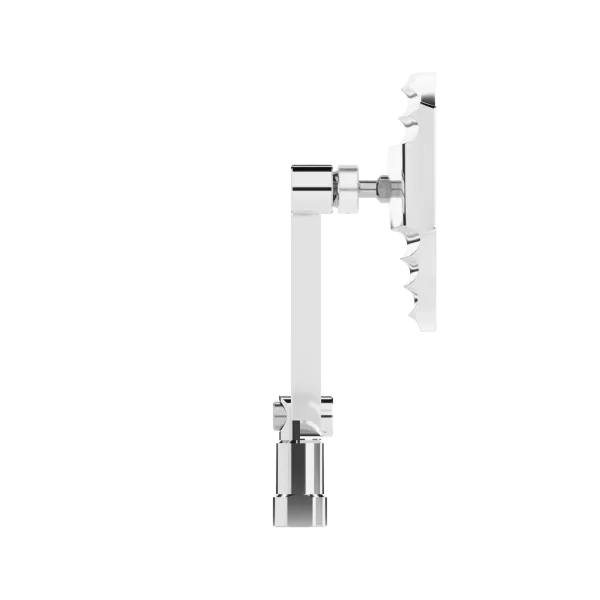 Lenkerspiegel Paar HIGHSIDER WAVE, chrom, E-​geprüft, M10 Gewinde