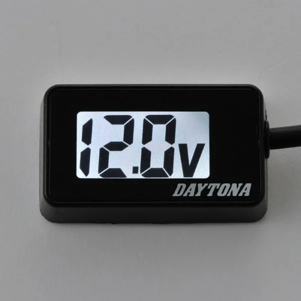 Digitale LCD Batteriespannungsanzeige Voltmeter Daytona Compact