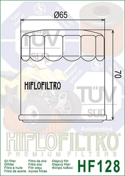 Ölfilter HIFLOFILTRO HF128