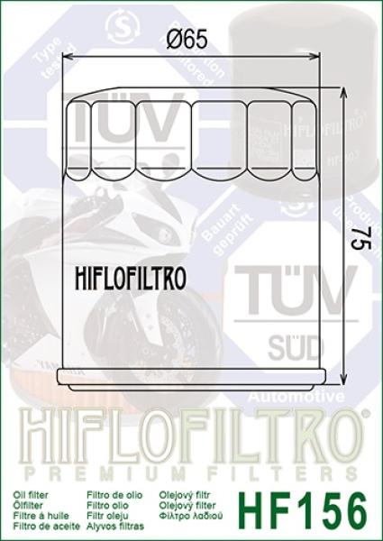 Ölfilter HIFLOFILTRO HF156 für KTM