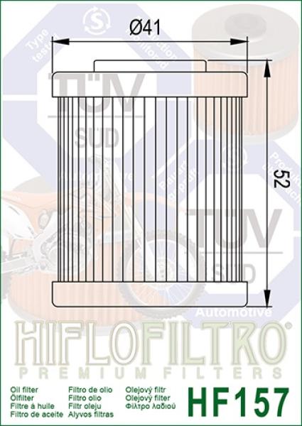 Ölfilter HIFLOFILTRO HF157