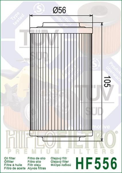 Ölfilter HIFLOFILTRO HF556