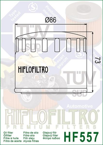 Ölfilter HIFLOFILTRO HF557