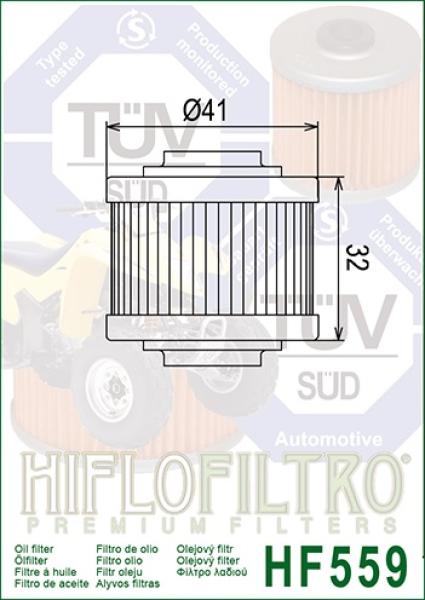 Ölfilter HIFLOFILTRO HF559