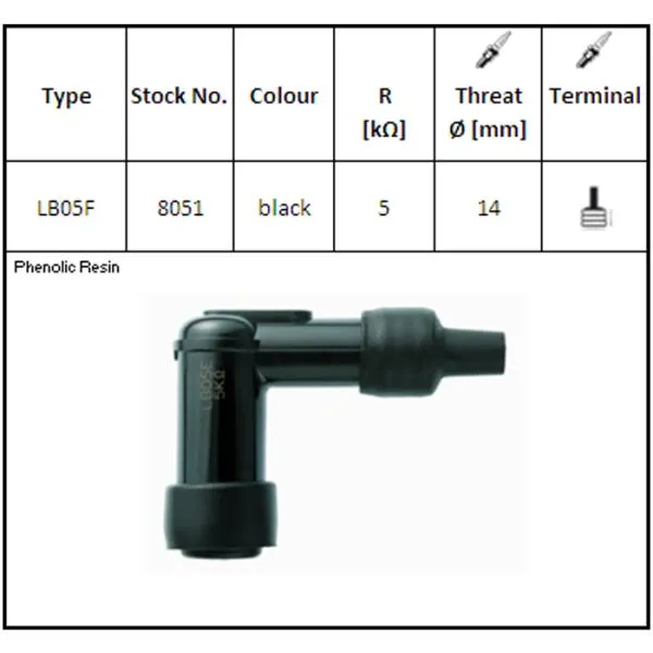 Zündkerzenstecker NGK LB05F (8051)